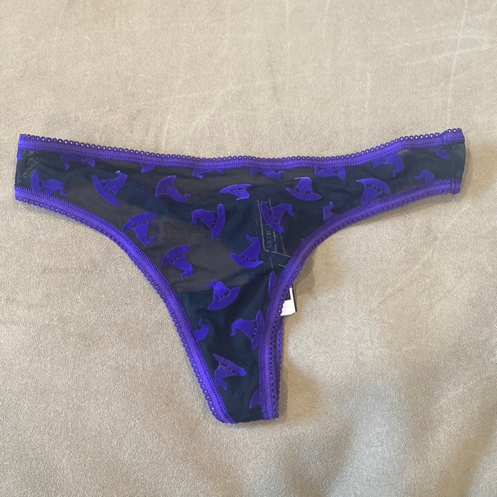 Woman’s Victoria’s Secret thong